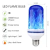 Creative Flame Effect LED Bulbs 3 modes+Gravity Sensor Flame Lights 85-265V E27 LED Flickering Emulation Decor Lamp