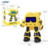 YDJ-K17 Intelligente programmering RC Robot Toy, Money-Box, Opslagbeheer, Touch Sensing, Sing Lights Dance Tell Story, Kid Verjaardagscadeau