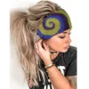 Fasce per le donne, fasce per capelli elastiche per yoga stile bohemien Avvolgere la testa Fasce per capelli elastiche in tessuto turbante Accessori per capelli moda JK2006XB