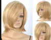 blondynka prawdziwa perukę włosów