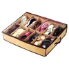 Hausschuhe Schuhschrank Organizer Home Wohnzimmer unter dem Bett Aufbewahrungshalter Box Container Case Storer Schuhkarton DLH355