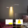 Topoch Bronze Light Reading Bed Lamp LED 3W AC100-240V Flexible Wall Sconce Focused Beam Eye-Caring for Work-Study Easy Hook Up High Color Rendering
