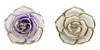 Metalowy wieszak kształt róży Składany torebka Torebka Przenośna różowa stół haczyk do torby Kreatywne wielokrotne biurko Wędzer EEA4457438828