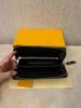 ファッションデザイナークレジットカードホルダー高品質クラシックエンボスレザー財布折り畳まれたメモと領収書バッグ財布財布配布ボックス