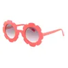 Kinder Sonnenbrille Runde Sonnenblumen Rahmen Kinder Sonnenbrille UV400 Schutz 7 Farben Fashion Outdoor Brillen Großhandel