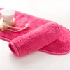 40 * 18 cm Mikrofibry Makijaż Ręcznik Ręcznik wielokrotnego użytku Magia Makijaż Remover Chusteczki Do Oczyszczania twarzy Ręczniki C6886