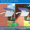 Ny 800lm Solar Garden Light 48leds IP65 Integrera Split Solar Street Light Justerbar Vinkel Utomhus Solar Vägglampa
