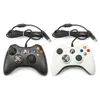 Hot Selling Game Controller for Xbox 360 Gamepad Black USB Wire PC do Xbox 360 Joypad joystick Akcesoria do komputera przenośnego PC DHL