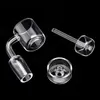 Thermal Banger Nail & Inner Air Tube Bowl & Carb Cap OD 30mm Quartz 10mm 14mm 18mm Female Male Dab Rig 626