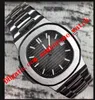 18 stijl designer horloges luxe horloge 5711 zilveren riem super lichtgevende roestvrij Asia 2813 beweging mechanische automatische horloge horloges