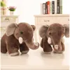 25 cm carino grande peluche ripiene boo elefante simulazione elefante bambola cuscino di tiro compleanno regalo di natale5566674