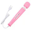 2 Estilo 10 Velocidades Magic Wand Massager Big Magic Wand Massage Stick Vibradores Sexy Clit Vibrador Brinquedos Sexuais Para As Mulheres 320 * 58mm Y200226