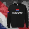 Paesi Bassi Nederland 2017 felpe con cappuccio da uomo felpa sudore nuovo abbigliamento streetwear tuta nazione Olanda bandiera olandese NL