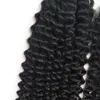 Stick pré-collé Im Extensions de cheveux humains Kinky Curly Brazilian Vierge Cheveux 1G / S 100G Balck Brown Brown Blonde Keratin Extensions de cheveux