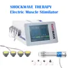 EMS fysioterapi maskinmuskelstimulering ESWT Radial Shock Wave Therapy Machine för kroppsmärta Reilf / Fysisk Ed Shockwave Therapy