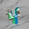 Hookahs Silicone Bong Mini Glass Handleidingen Onbreekbaar met Perc Silicon Water Pipe op voorraad