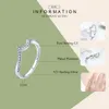 Atacado Prata coração Geometric anéis de dedo forma para Mulheres Dazzling de cristal do aniversário do noivado Jóias do presente de casamento