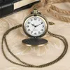 Vintage Bronze The USA Department Of Army Pocket Watch Men Women Quartz Analog Clock With Necklace Chain reloj de bolsillo