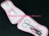 Bridal Shower Favors of Pink Polka Dot Purse Manicure Set Shower Favors For Wedding Guest Gift and Nail clipper set for Party Favo261q