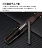 Tacitcal 접는 나이프 매직 펜 M390 철강 TC4 티타늄 합금 손잡이 가죽 칼집과 야외 자위대 주머니 칼