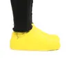 حار بيع طويلة أنبوب s-l reusable اللاتكس للماء أحذية المطر يغطي زلة مقاومة المطاط المطر الجرموق أحذية التمهيد 10 زوج / 20 قطع