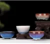 Vintage Ceramic Tea Cup Kenn Alterar xícara de xícara de chá Celadon Kung Fu Tea Bow