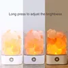 USB Crystal Light natural himalayan salt lamp Air Purifier Mood Creator Indoor warm light table lamp bedroom lava led lamp6901620