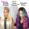 613 blondes Echthaar, glatt, brasilianisches reines Haar, Webart, Bundles mit Verschluss, Remy Hair Deals, 34 Bundles und Verschluss89663221230846