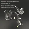 In stock Quartz Banger Kit With Quartz Carb Cap And Ruby Terp Pearl 4mm Thick 10mm 14mm 18mm Male Female2681204