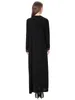 Moda Abaya Dubai Vestido Muçulmano Mulheres Islâmica Vestuário Caftan Abayas para Mulher1