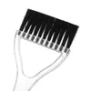 Kit de teinture de couleur de cheveux outil de coloration de cheveux professionnel outil de mise en évidence peigne de couleur de cheveux applicateur brosse de teinte ensemble de papier de teinture en plastique 2788225