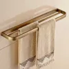 Antieke bronzen badkamer accessoires sets handdoek plank handdoekhouder toiletpapier houder gewaad haak badhardware1