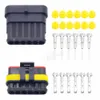 Freeshipping 50 sets Kit 6-pins Way Waterdichte elektrische draad Automotive connector plug voor auto met geregistreerde