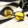 MLLSE Yeni Marka Gece Görüş Gözlüğü Sürücüler Kadınlar elmas Gözlük Sürüş Gözlük Koruyucu Gears Gece Görüş Gözlükleri