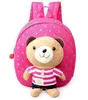 Wyprzedaż 1-3 lata opiekun dziecka malucha spacery ochronne Bear Backpacks Pasek Panda Torba