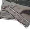 12x20cm оптом 3 мил толщиной тепловой уплотнительной упаковки сумка для упаковки серебряная алюминиевая фольга пластиковые упаковочные пакеты