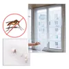 Självhäftande anti Mosquito Net FlyScreen Curtain Insect Fly Mosquito Bug Mesh Window Skärm Hem Leveranser Sheer Gardiner 1.3m * 1.5m dlh039