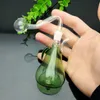 Szklana rura palenia woda w kolorze mini mini gruszka butelka z wodą