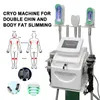 NEW 360 cryolipolysis cool body sculpting machines RF 40k body Cavitation with 360 metal handles for body arm and double chin slimming