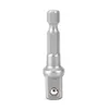 Freeshipping 12st Användbara verktyg 1/4 "Hex Shank Drill to 1/4" 3/8 "1/2" Square Drive Socket Adapter + Ball Bearing Billiga Pris