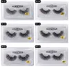 Dropshippping Handaiyan 6D cílios postiços Natural Grosso Curly Longo Eye Lashes Maquiagem Fios ferramentas de beleza de extensão Handmade 3D Mink Lashe