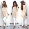 Womens Ladies V-Neck Chunky Knitted Oversized Baggy Sweaters Thin Jumper Tops Outwear Black White Plus Size S-2XL