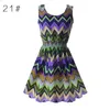 Fashion Women Sexy Chiffon Beach Dress Sleeveless Summer Sundress Floral Tank Dresses 20 Colors