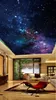 Papel de parede personalizado da foto 3D tetos Bonito Starry Sky Fantasy Room Children Pintura de teto HD