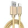 Cavo di ricarica rapida tipo c 1m 2m 3m Cavo USB micro USB C in tessuto per Samsung S6 S7 Edge S8 Note 8 HTC Android Phone