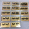 New 3d Mink Eyelashes 25mm Long Mink Eyelash 5D Dramatic Thick Mink Lashes Handmade False Eyelash Eye Makeup Maquiagem LD Series and 5D