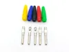 1000pcs 5 Color 4mm Banana Plug FOR Audio Speaker Connectors