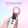 2 in 1 Skin care Deep Cleaning 7 Colors LED Light Photon Ultrasonic Facial Massager Face Cleansing Device Homeuse