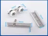 Shower Room Sliding Glass Wooden Door Pulley Hanging Track Wheel Bathroom Window Roller Hardware Part