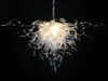 1120 soprado CE / UL Borosilicate Murano vidro Dale Chihuly Arte Parlor Lamp Limpar candelabro de vidro